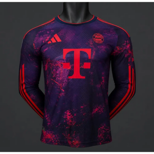 Maillot Bayern Munich Third 2026/2027 Version joueur manches longues - Vêtements de sport