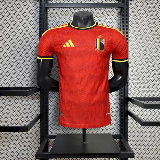 Maillot Belgique Coupe du Monde 2026 Domicile Version Joueur - Vêtements de sport