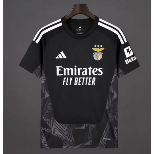 Maillot Benfica Lisbonne Extérieur 2026/2027 Gardien noir - Vêtements de sport