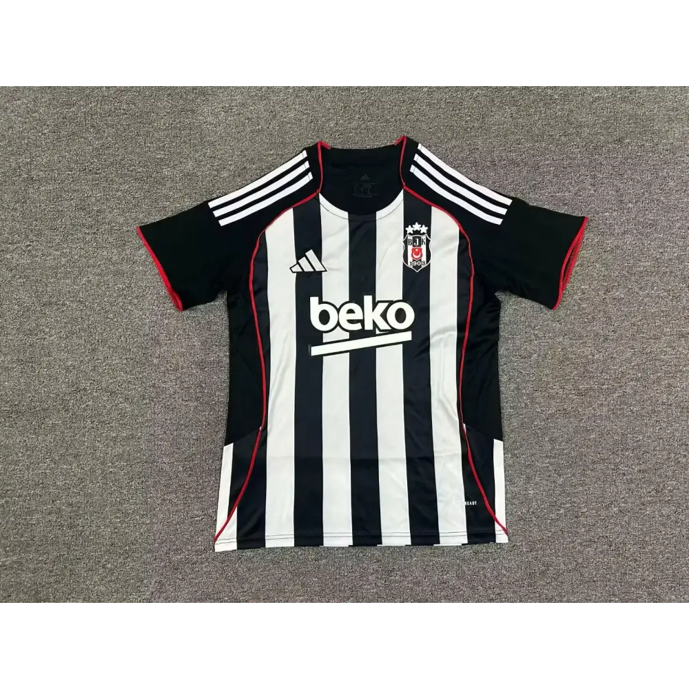 Maillot Besiktas Noir 2025/2026 - Vêtements de sport