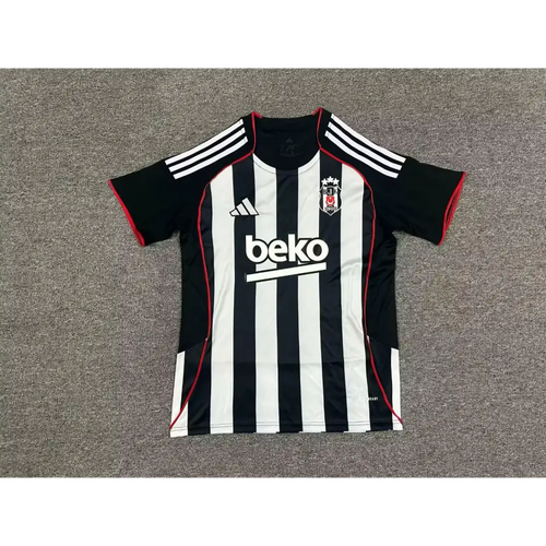 Maillot Besiktas Noir 2025/2026 - Vêtements de sport