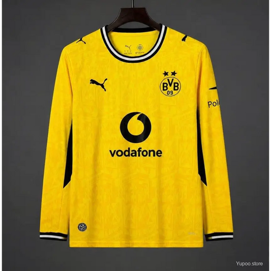 Maillot Borussia Dortmund Domicile 2026/2027 Manches longues - Vêtements de sport