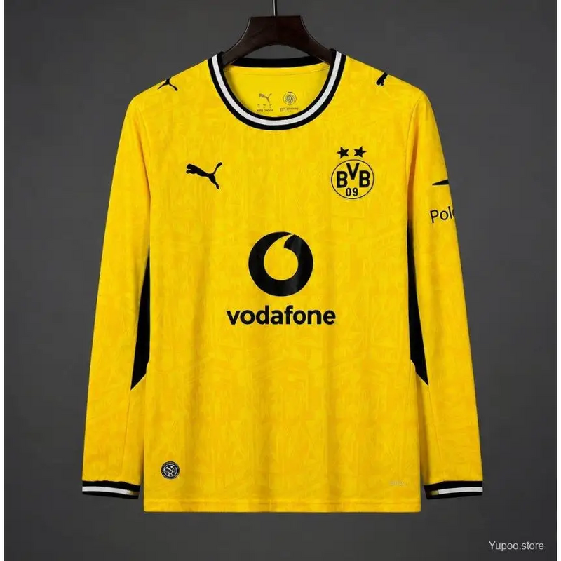 Maillot Borussia Dortmund Domicile 2026/2027 Manches longues - Vêtements de sport