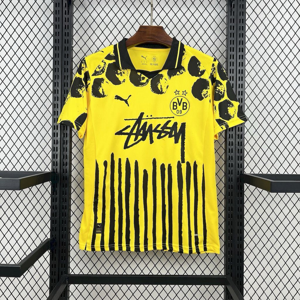 Maillot Borussia Dortmund Stussy 2025/2026 - Vêtements de sport