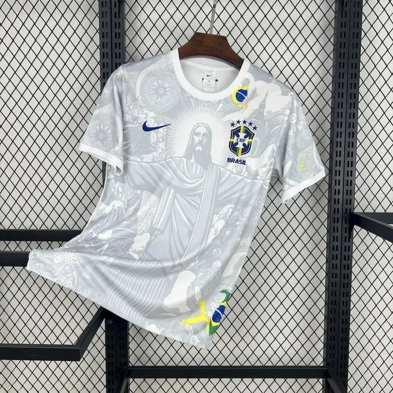 Maillot Bresil Blanc Concept Corcovado 2026 - Vêtements de sport