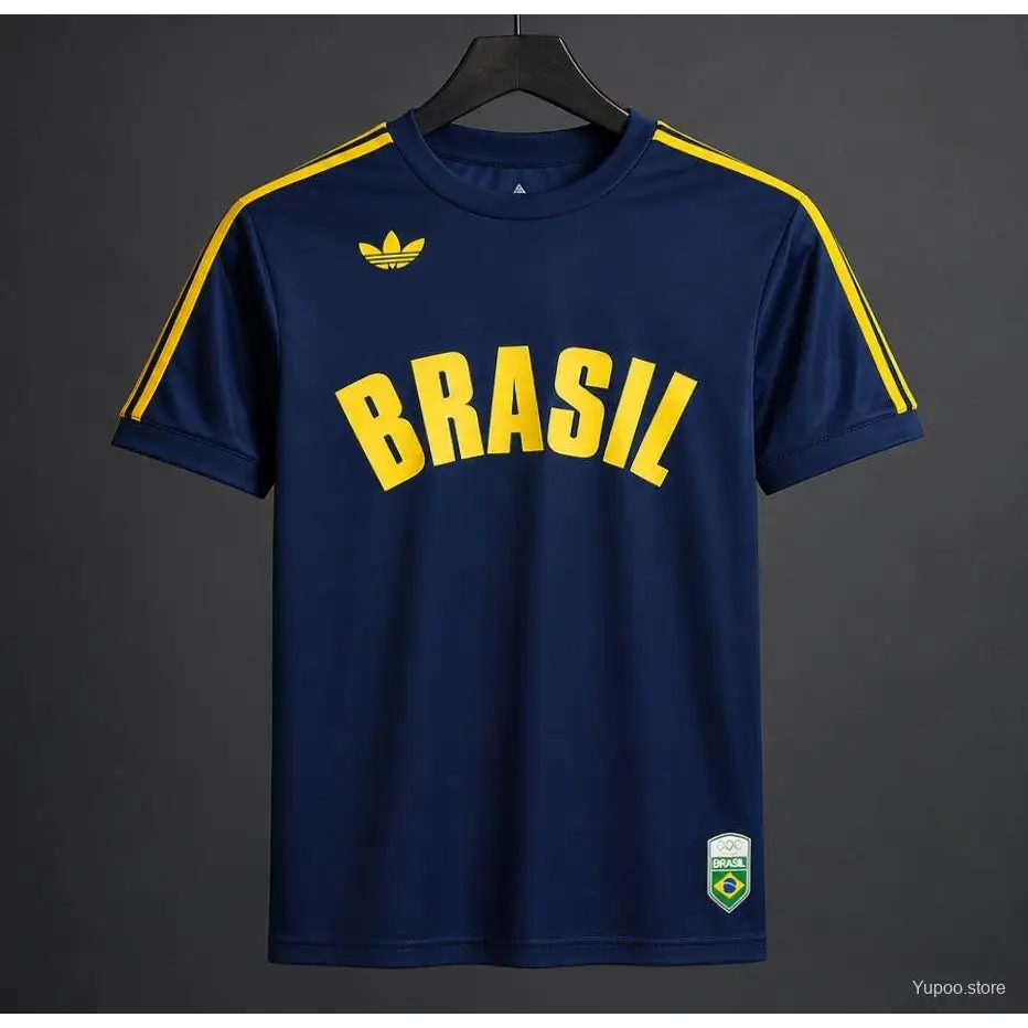 Maillot Bresil Concept 2026/2027 Bleu Marine - Vêtements de sport