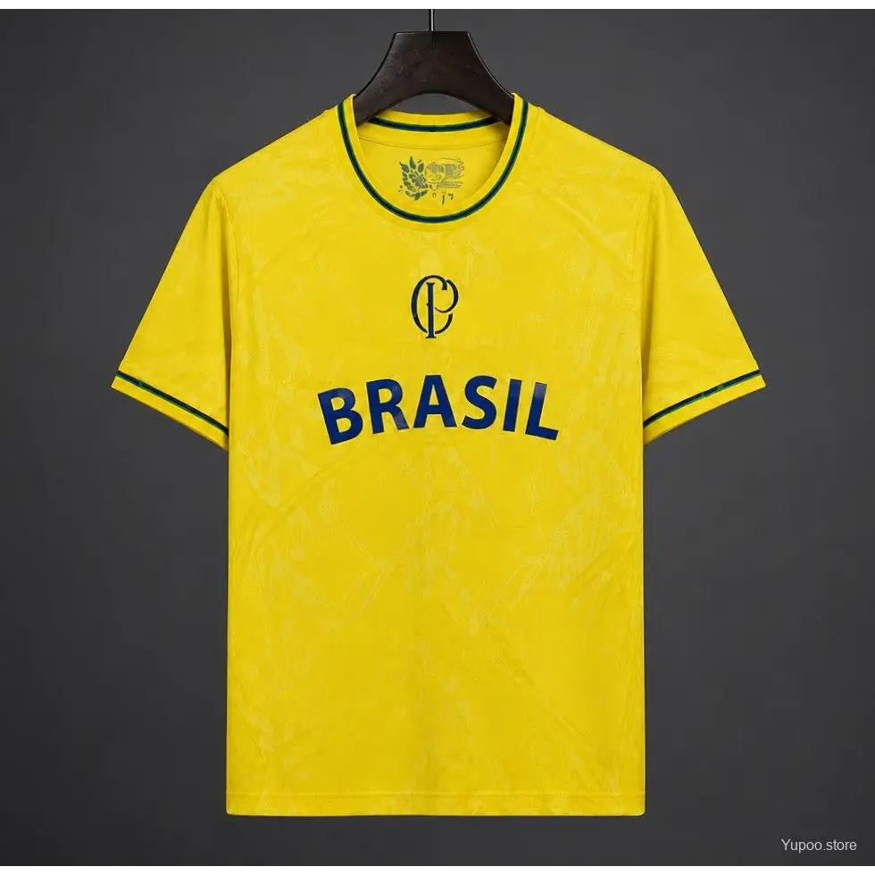 Maillot Bresil Concept 2026/2027 Jaune - Vêtements de sport