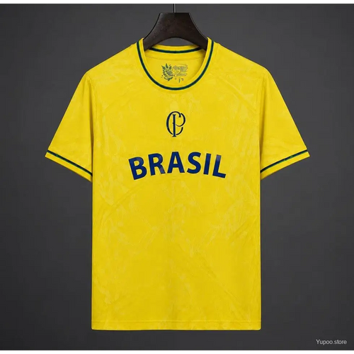 Maillot Bresil Concept 2026/2027 Jaune - Vêtements de sport