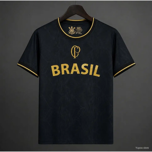 Maillot Bresil Concept 2026/2027 Noir - Vêtements de sport