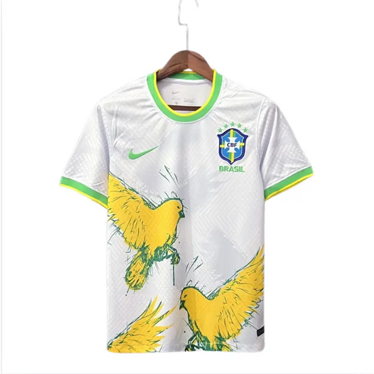 Maillot Brésil Concept 2026 Oiseau blanc - Vêtements de sport