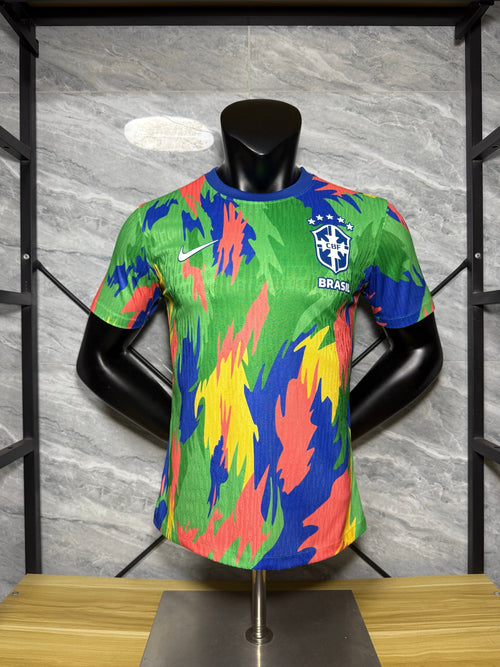 Maillot Brésil Concept camouflage version joueur 2025/2026 - Vêtements de sport