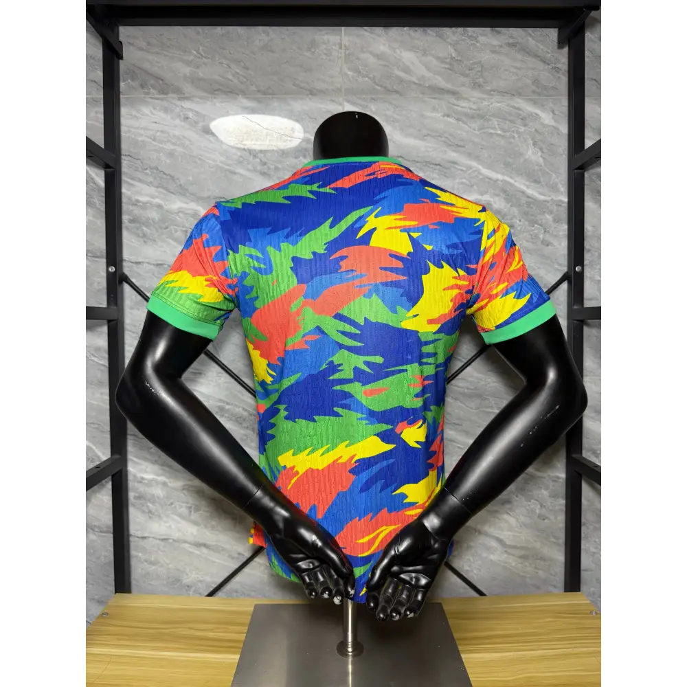 Maillot Brésil Concept fleur version joueur 2025/2026 - Vêtements de sport