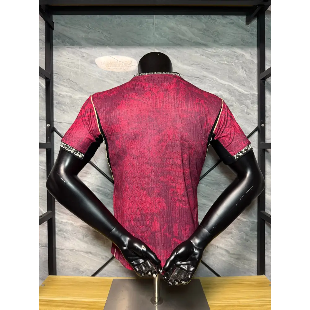 Maillot Brésil Concept Rouge 2025/2026 - Vêtements de sport