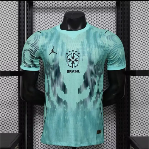 Maillot Brésil Coupe du Monde 2026 Gardien Version joueur - Vêtements de sport