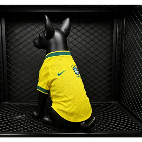 Maillot Bresil Coupe du Monde 2026 pour Chien - Vêtements de sport