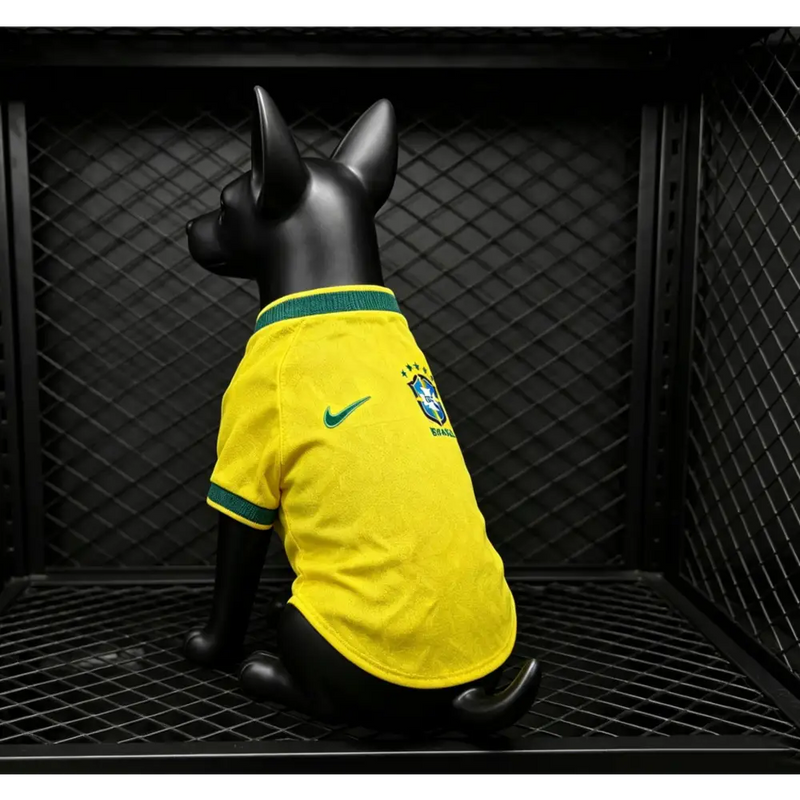 Maillot Bresil Coupe du Monde 2026 pour Chien - Vêtements de sport