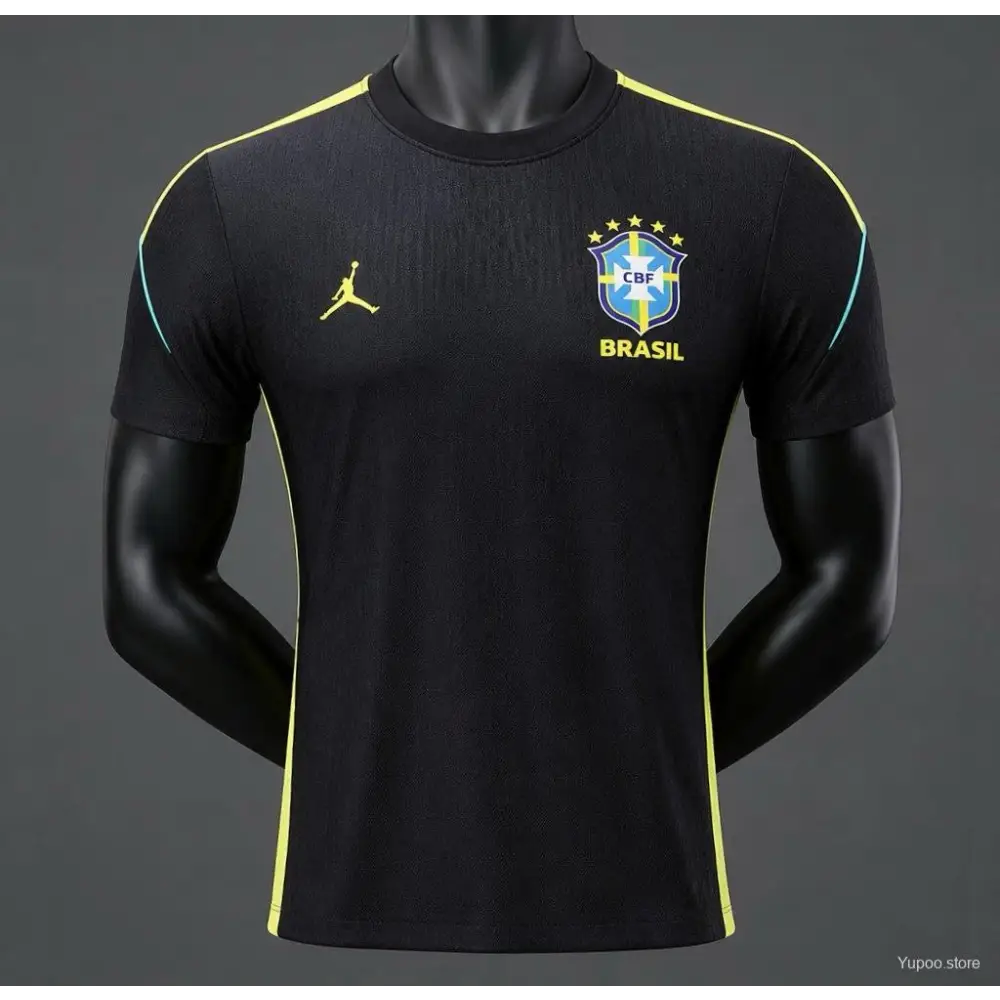 Maillot Brésil Coupe du Monde 2026 Pré match Version Joueur - Vêtements de sport