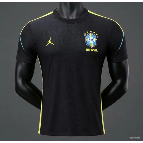 Maillot Brésil Coupe du Monde 2026 Pré match Version Joueur - Vêtements de sport