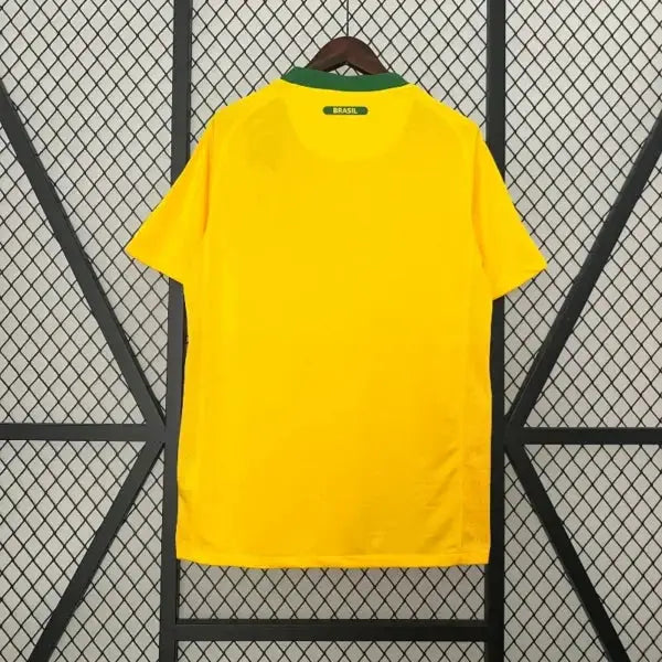 Maillot Brésil Domicile Retro 2010 - Vêtements de sport