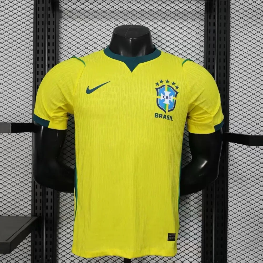 Maillot Brésil Domicile Version Joueur Coupe du Monde 2026 - Vêtements de sport