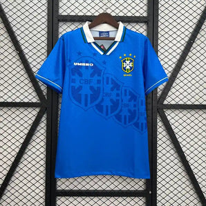 Maillot Brésil Extérieur Retro 1993/1994 - Vêtements de sport