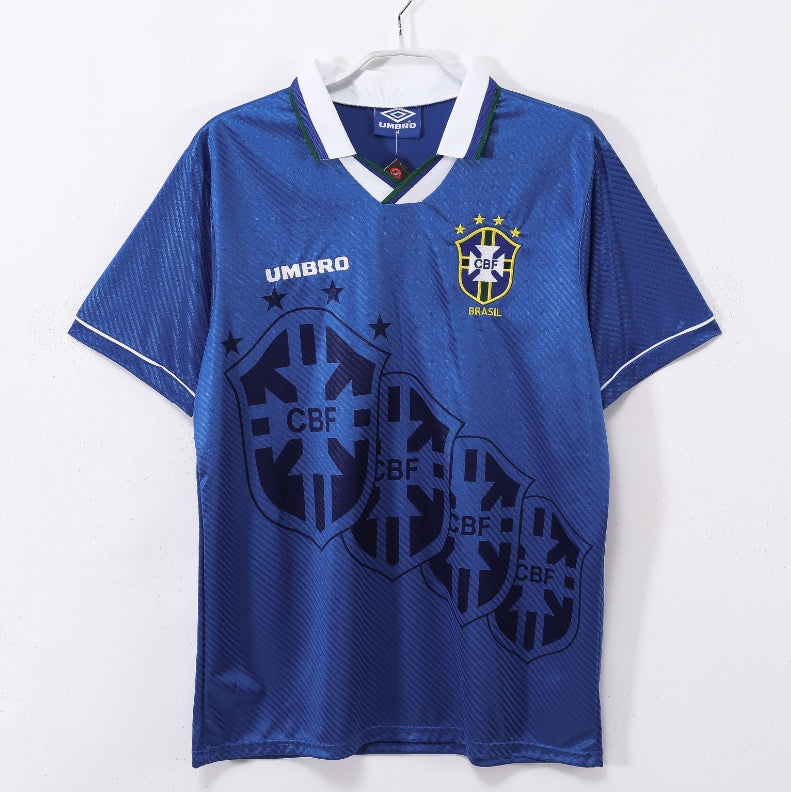 Maillot Brésil Extérieur Retro 1996 - Vêtements de sport