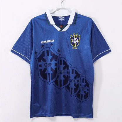 Maillot Brésil Extérieur Retro 1996 - Vêtements de sport