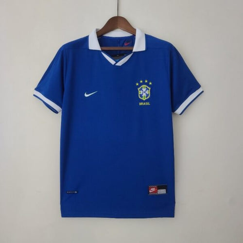 Maillot Brésil Extérieur Retro 1997 - Vêtements de sport