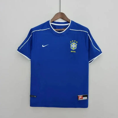 Maillot Brésil Extérieur Retro 1998 - Vêtements de sport