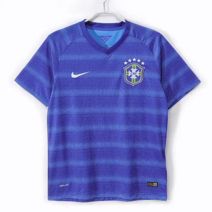 Maillot Brésil Extérieur Retro 2014 - Vêtements de sport