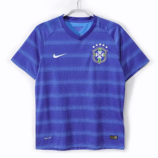 Maillot Brésil Extérieur Retro 2014 - Vêtements de sport