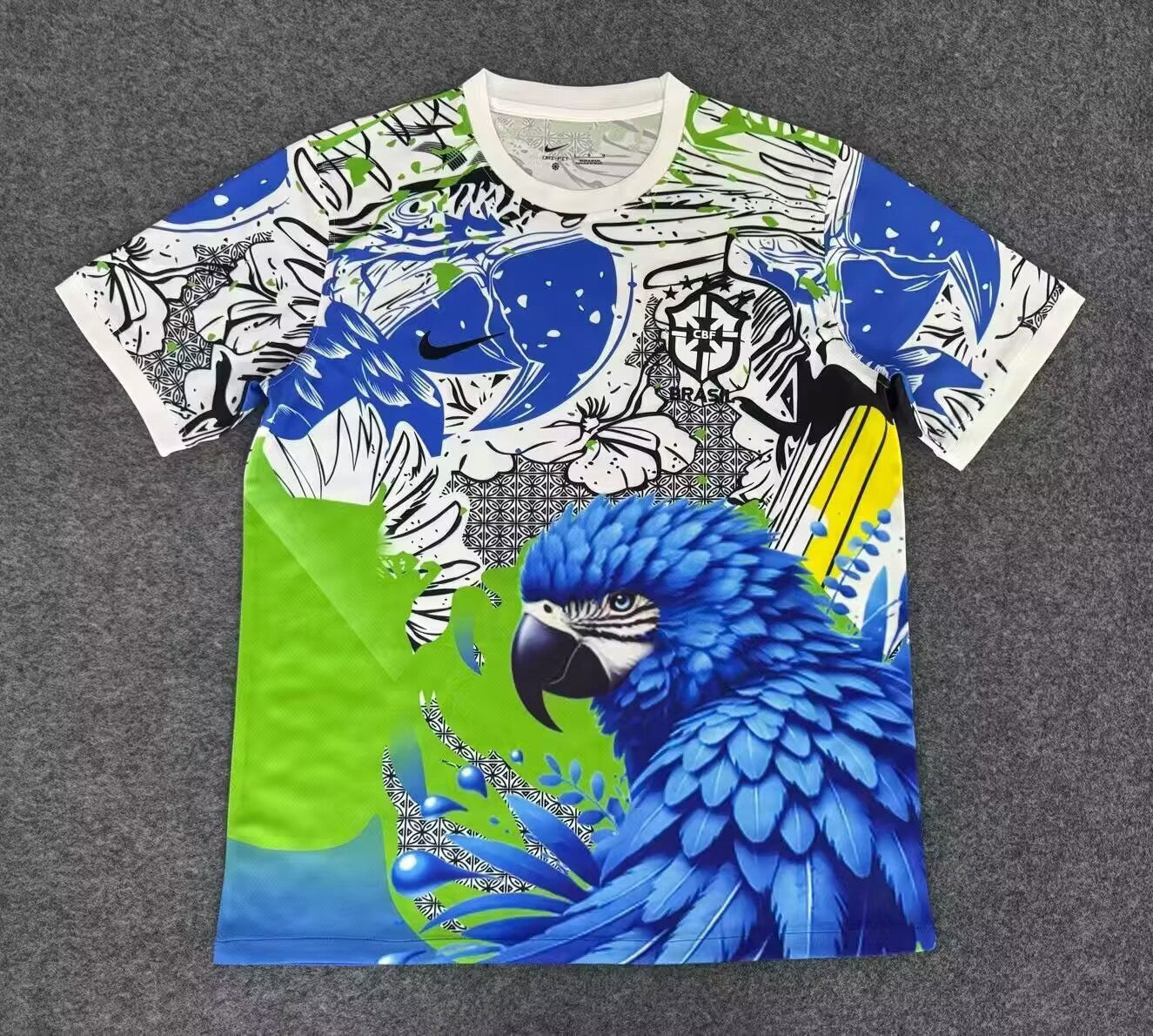 Maillot Brésil Perroquet bleu - Vêtements de sport