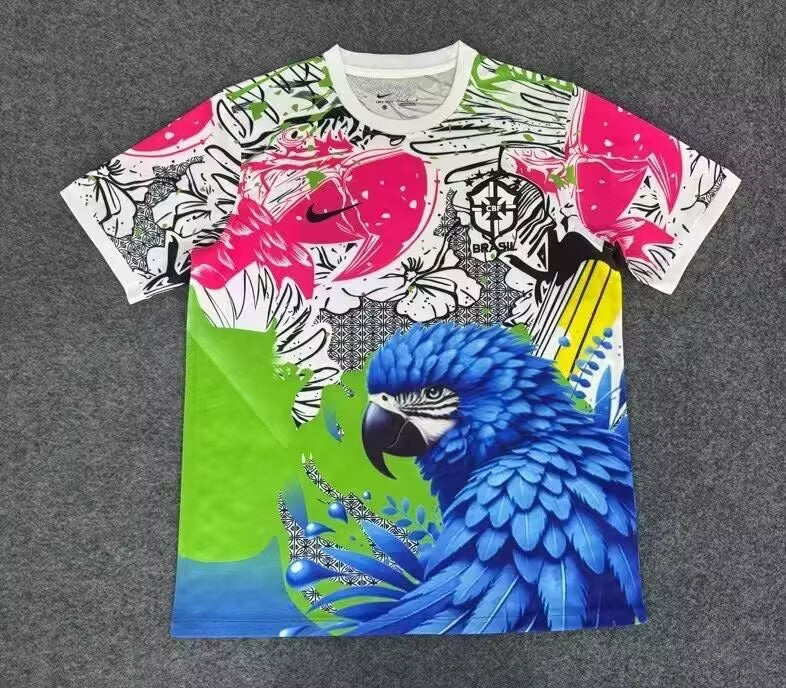 Maillot Brésil Perroquet rose - Vêtements de sport