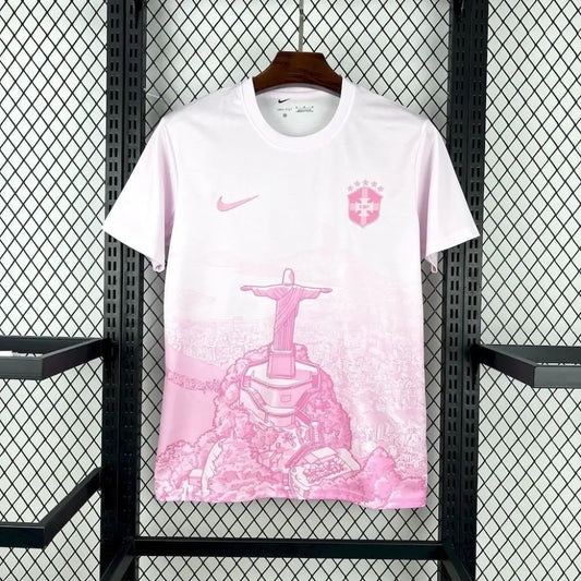 Maillot Bresil Rose Concept 2026 - Vêtements de sport