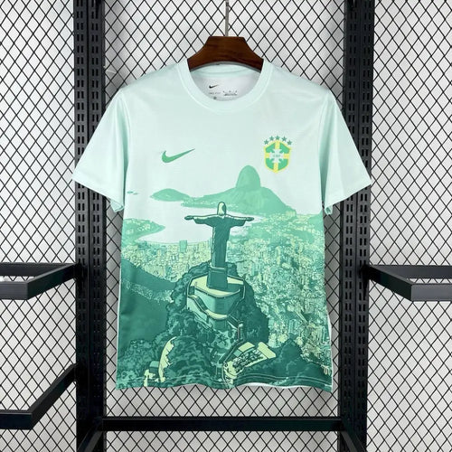 Maillot Brésil Vert Concept 2026 - Vêtements de sport