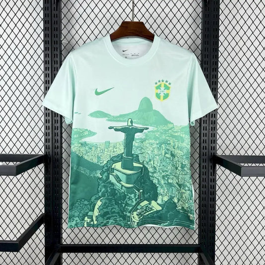 Maillot Brésil Vert Concept 2026 - Vêtements de sport