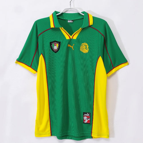Maillot Cameroun Domicile Retro 1998/1999 - Vêtements de sport