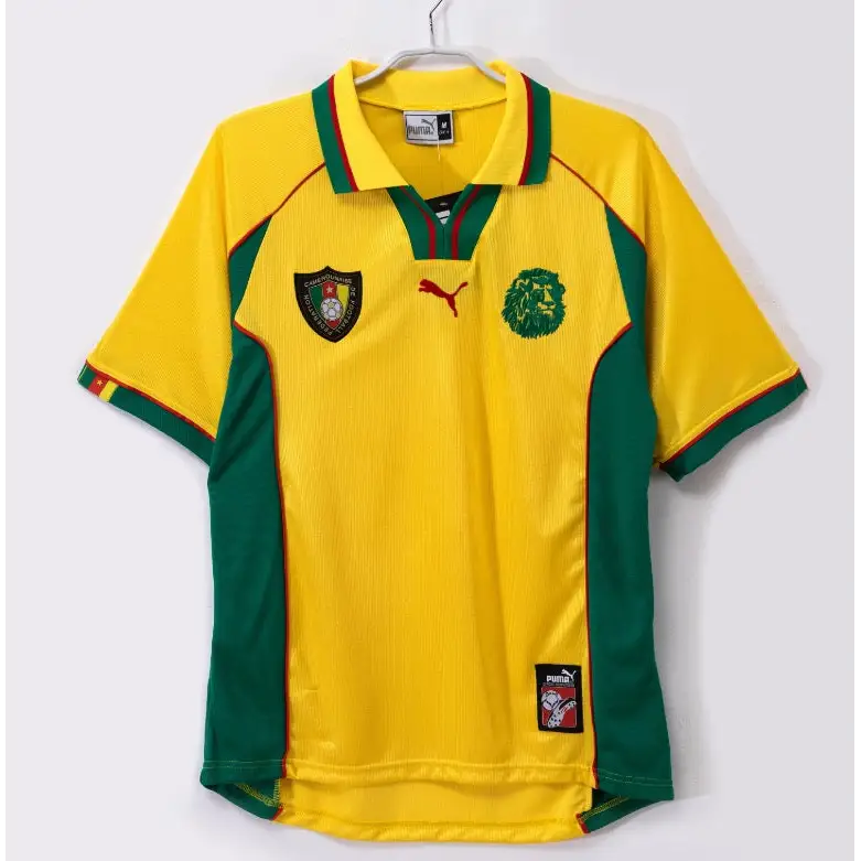 Maillot Cameroun Extérieur Retro 1998/1999 - Vêtements de sport
