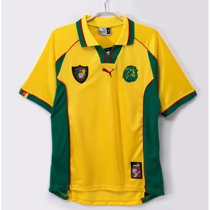 Maillot Cameroun Extérieur Retro 1998/1999 - Vêtements de sport