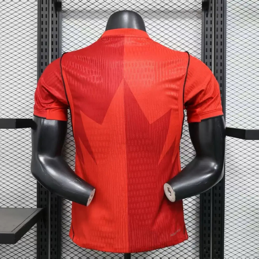 Maillot Canada Domicile version joueur Coupe du Monde 2026 - Vêtements de sport