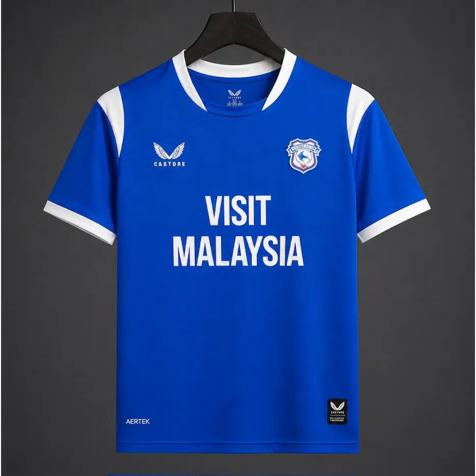 Maillot Cardiff City Domicile 2026/2027 - Vêtements de sport