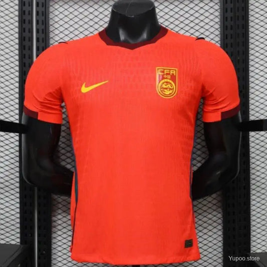 Maillot Chine Domicile Version Joueur 2026 - Vêtements de sport