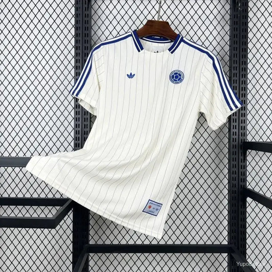 Maillot Colombie 2026/2027 Terrace Icons Blanc - Vêtements de sport