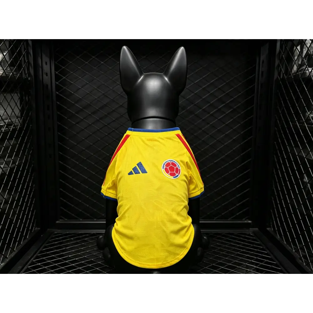 Maillot Colombie Coupe du Monde 2026 pour Chien - Vêtements de sport