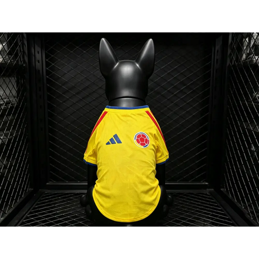 Maillot Colombie Coupe du Monde 2026 pour Chien - Vêtements de sport
