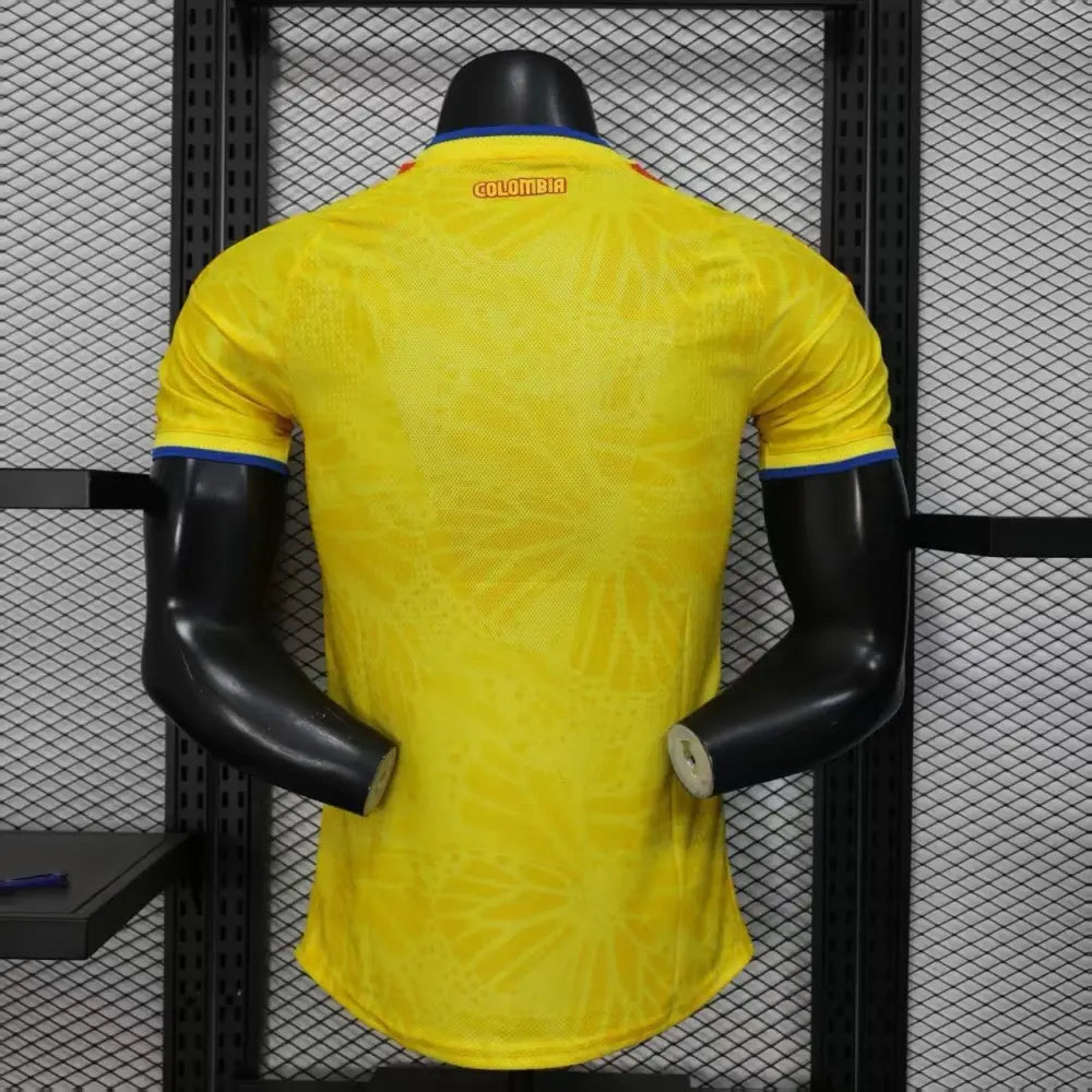 Maillot Colombie Domicile Coupe du Monde 2026 version joueur - Vêtements de sport