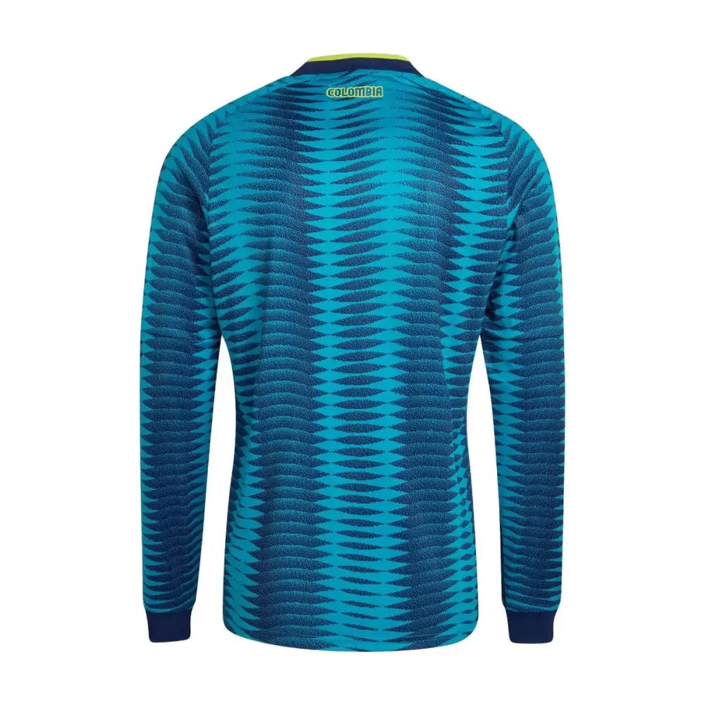 Maillot Colombie Extérieur Coupe du Monde 2026 Manches longues - Vêtements de sport