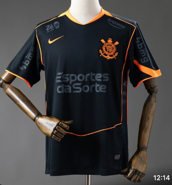 Maillot Corinthians Third avec sponsor 2025/2026 - Vêtements de sport
