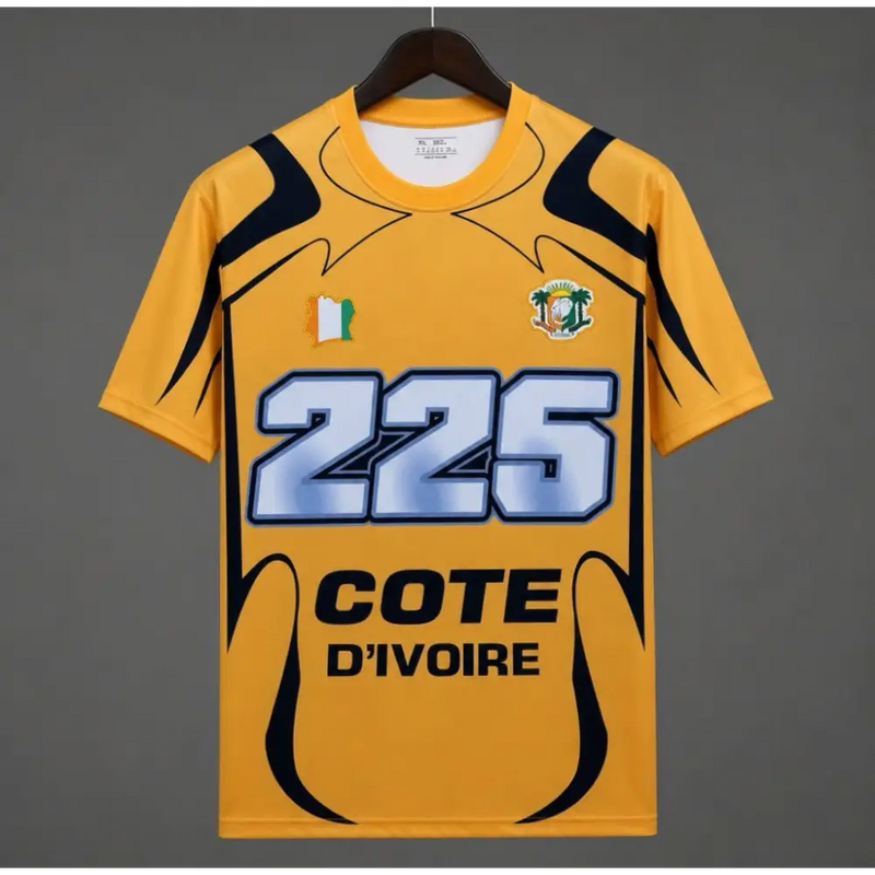 Maillot Cote d’Ivoire Concept 2026/2027 jaune - Vêtements de sport