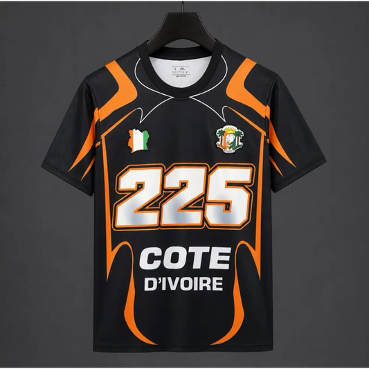 Maillot Cote d’Ivoire Concept 2026/2027 noir - Vêtements de sport